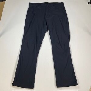 ORVIS Classic Collection‎ Black Fleece Lined Stretch Pants Mens 38x32(38x31)